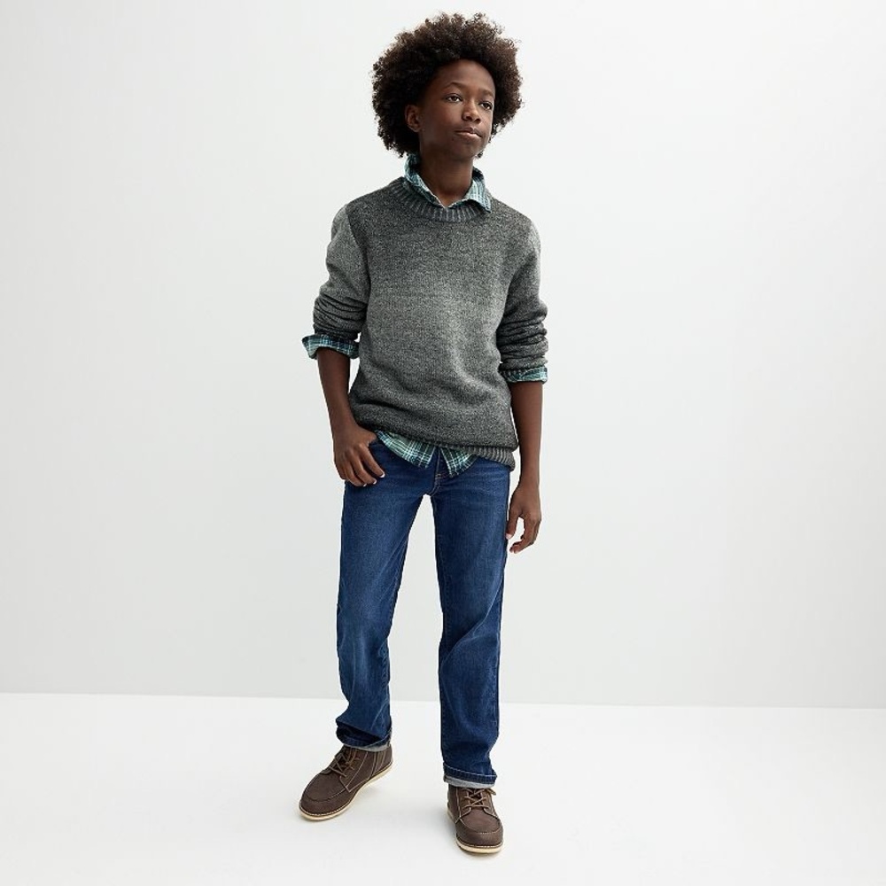 NWOT Gray Sweater for Kids Boys Size 8